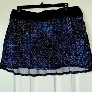 Lululemon running skirt with shorts